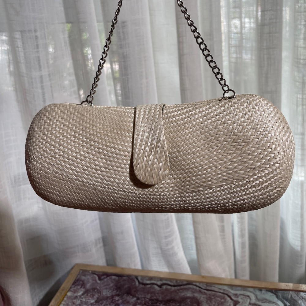 Hand Made Straw clutch